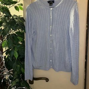 346 Brooks Brothers Silk & Cashmere Sweater Med